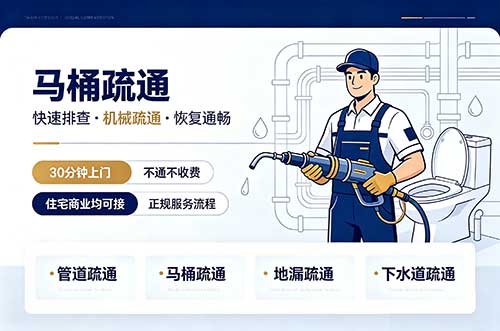 大庆马桶疏通