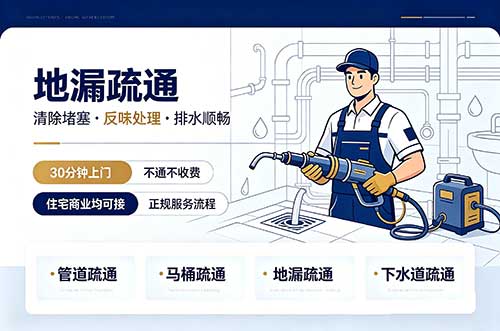 大庆地漏疏通